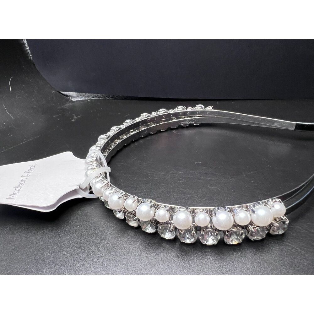 Rhinestone and Pearl Headband